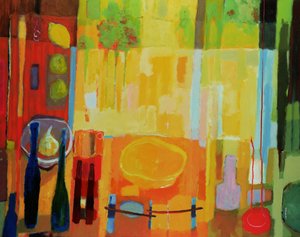 OrchardThanksgiving，2000（画布上的丙烯酸）